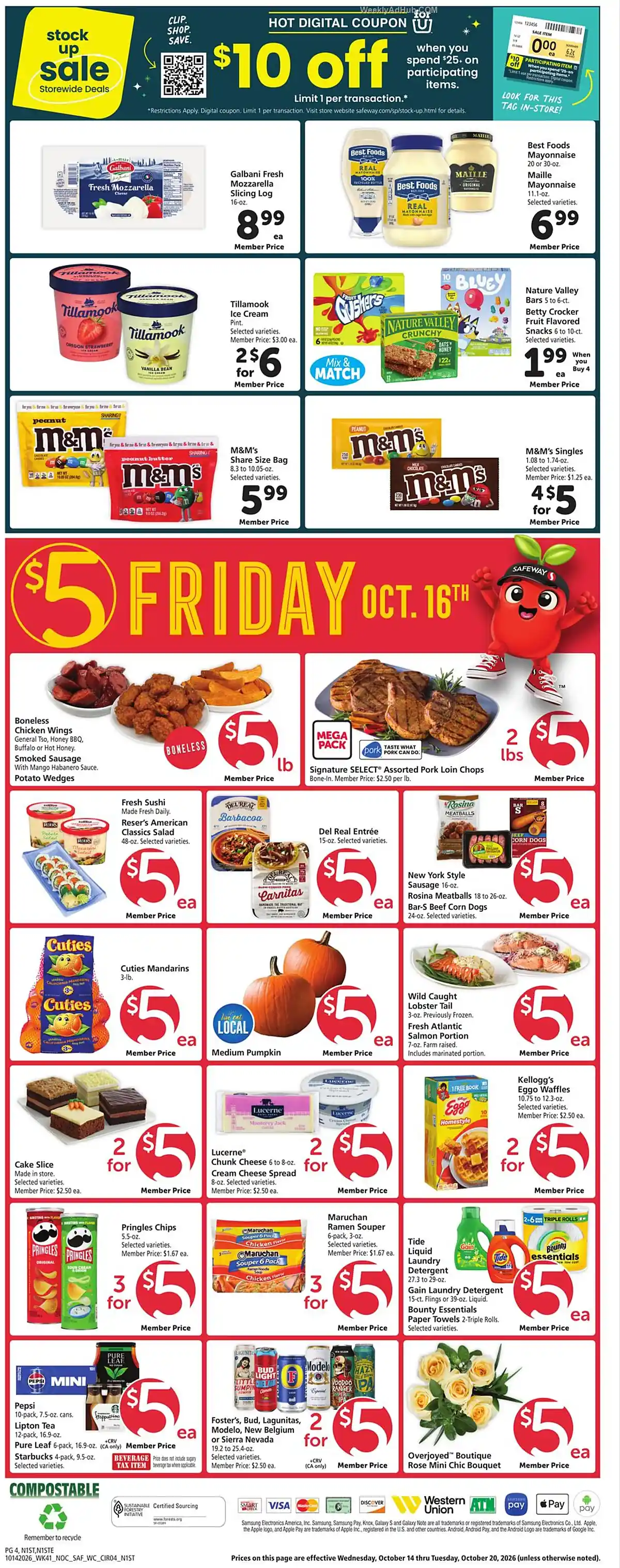 Safeway Ad This Week (10/14/26 - 10/20/26) - Page 4 Safeway Ad This Week (10/14/26 - 10/20/26) - Page 4