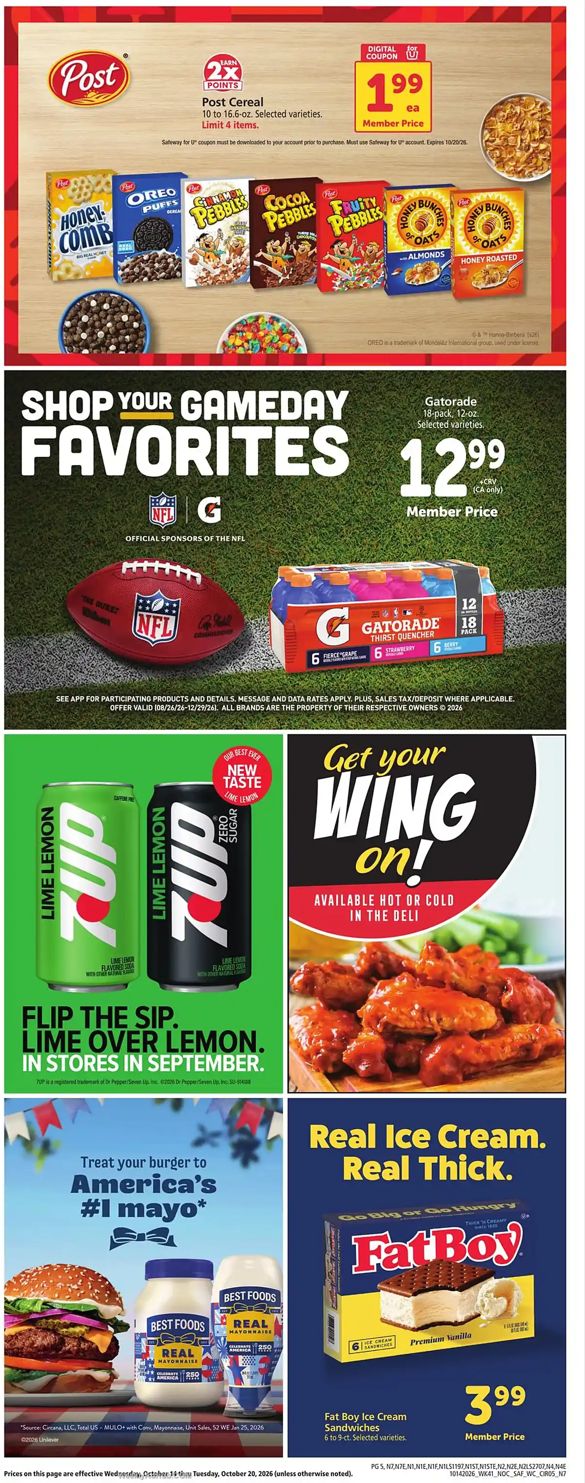 Safeway Ad This Week (10/14/26 - 10/20/26) - Page 5 Safeway Ad This Week (10/14/26 - 10/20/26) - Page 5