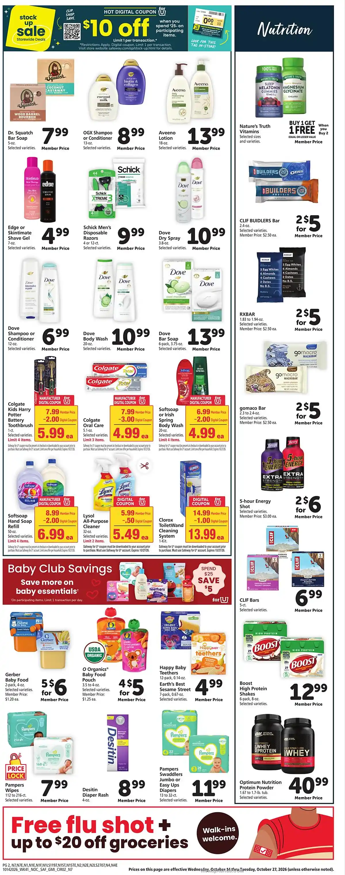 Safeway Ad This Week (10/14/26 - 10/20/26) - Page 9 Safeway Ad This Week (10/14/26 - 10/20/26) - Page 9