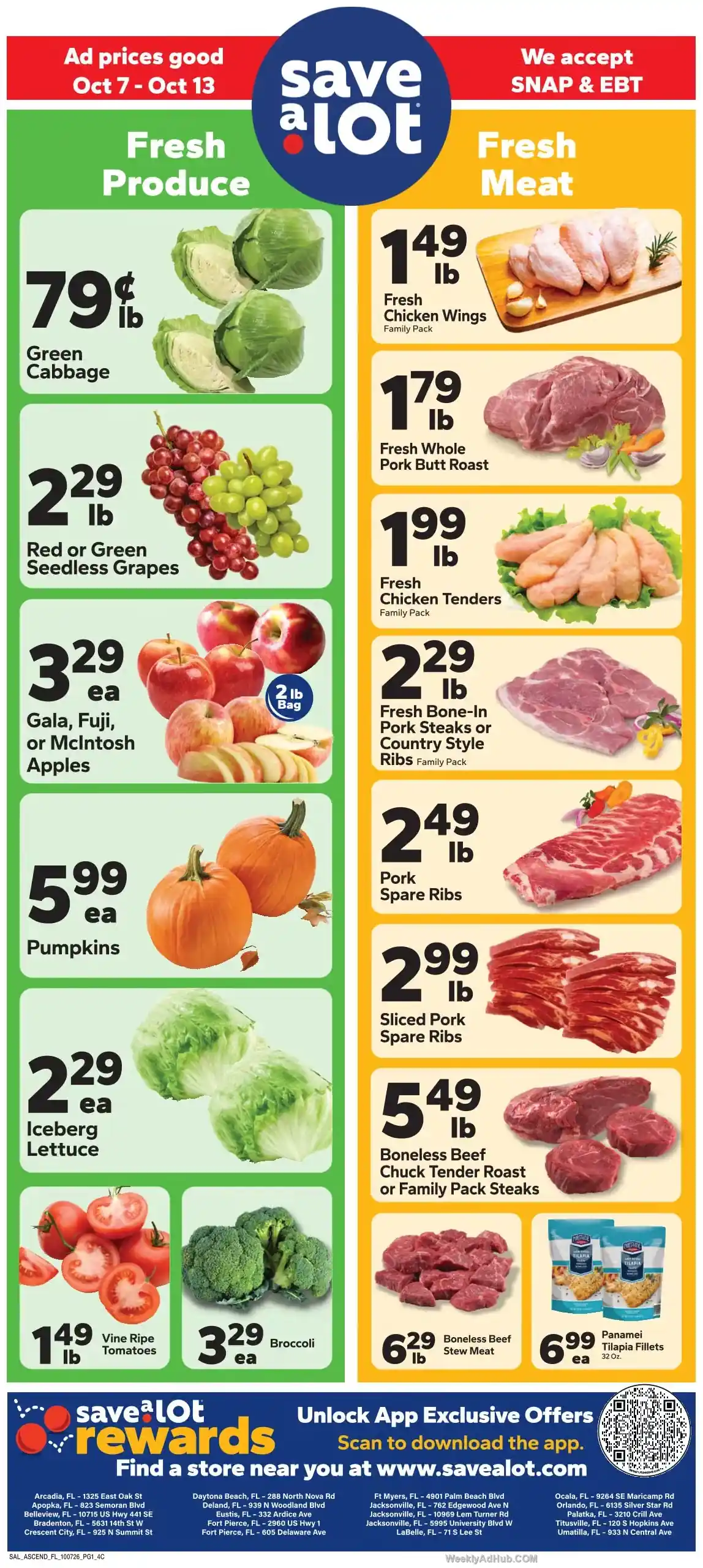 Save a Lot Ad This Week (10/7/26 - 10/13/26) - Page 1 Save a Lot Ad This Week (10/7/26 - 10/13/26) - Page 1