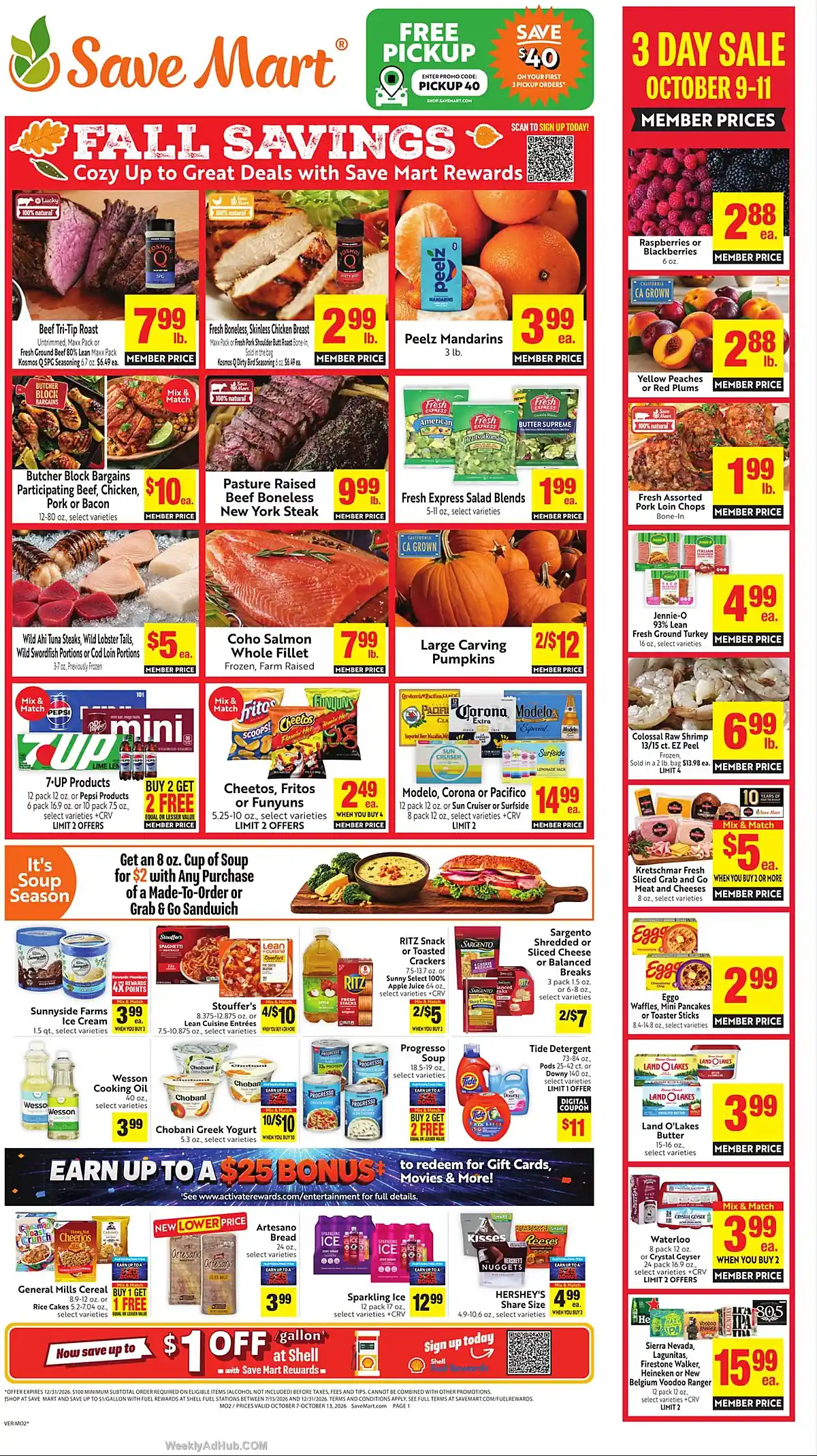 Save Mart Ad This Week (10/7/26 - 10/13/26) - Page 1