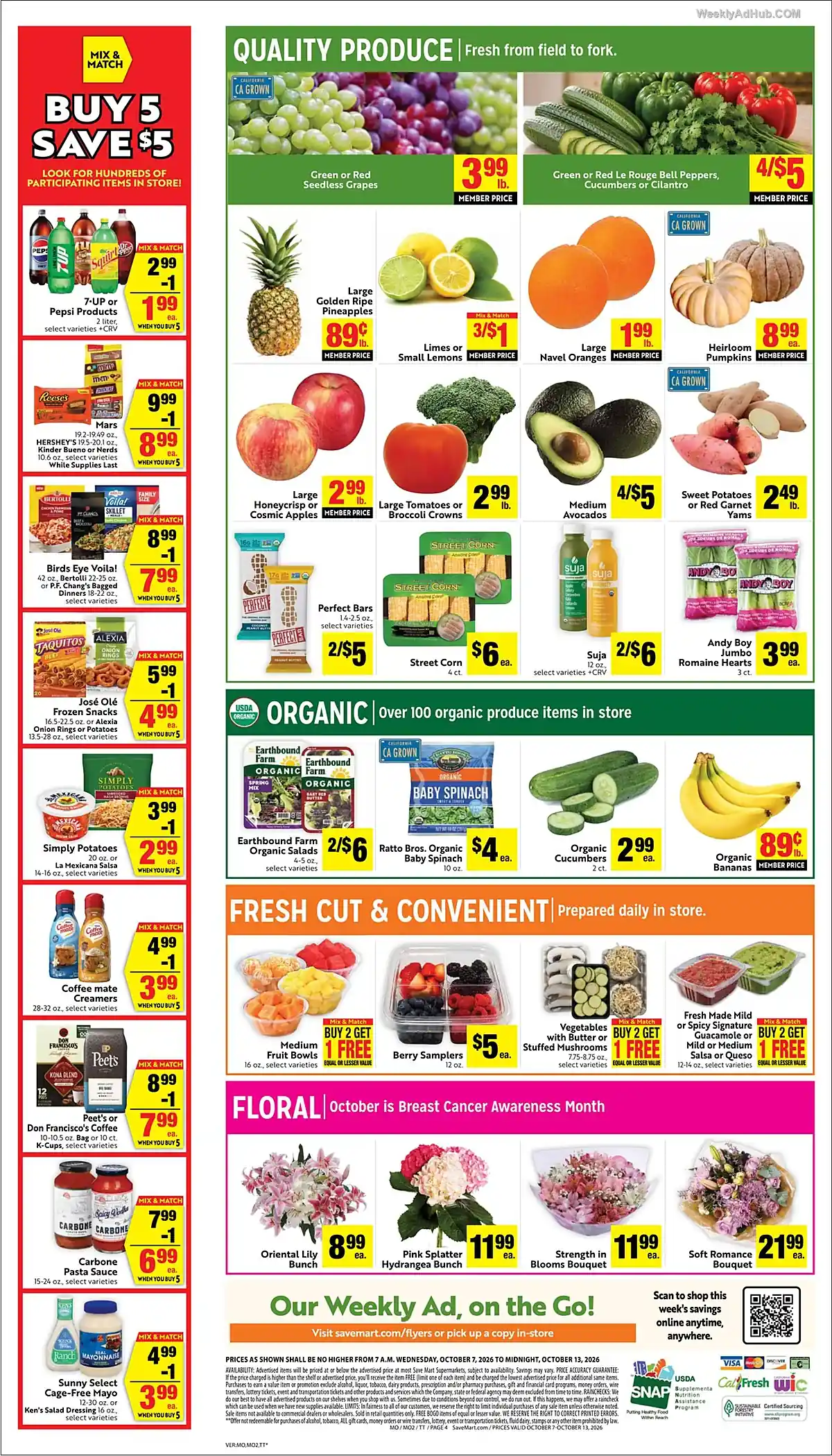 Save Mart Ad This Week (10/7/26 - 10/13/26) - Page 4 Save Mart Ad This Week (10/7/26 - 10/13/26) - Page 4