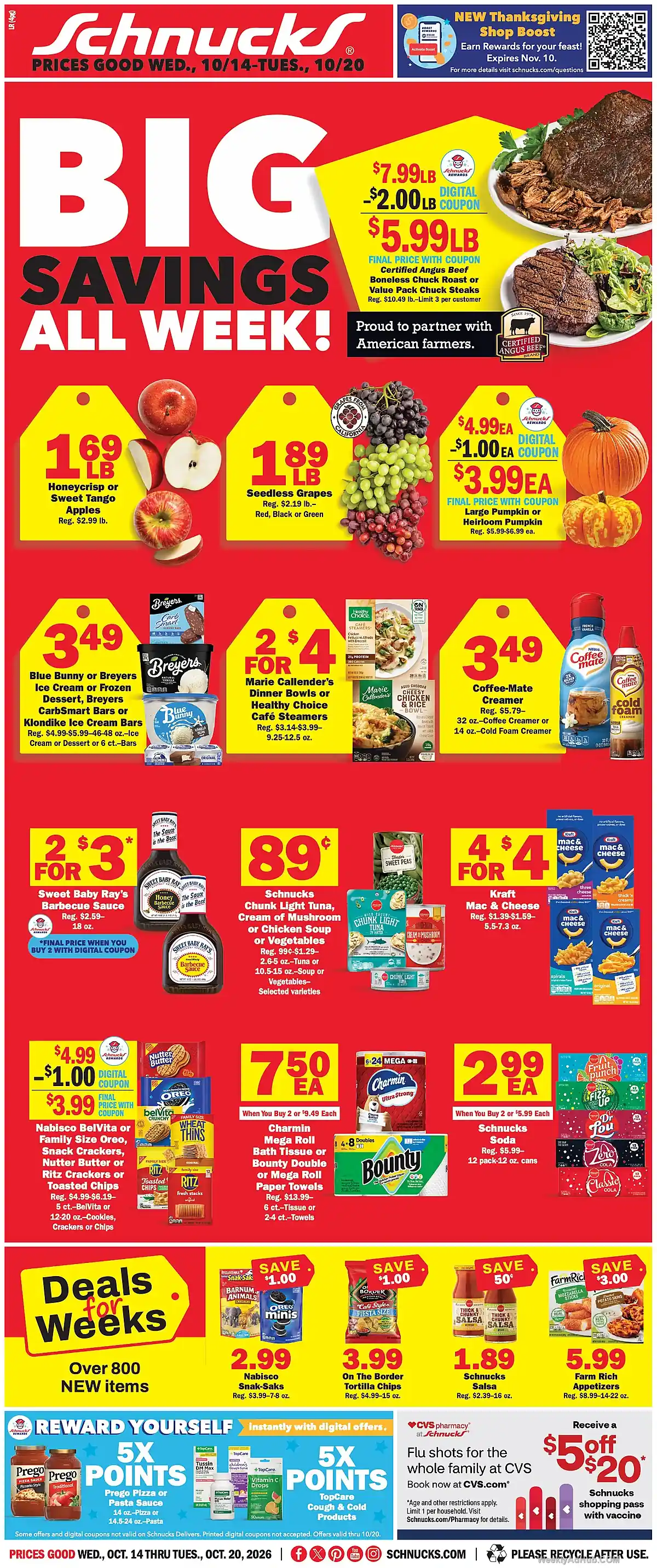 Schnucks Ad Next Week (10/14/26 - 10/20/26) Preview - Page 1