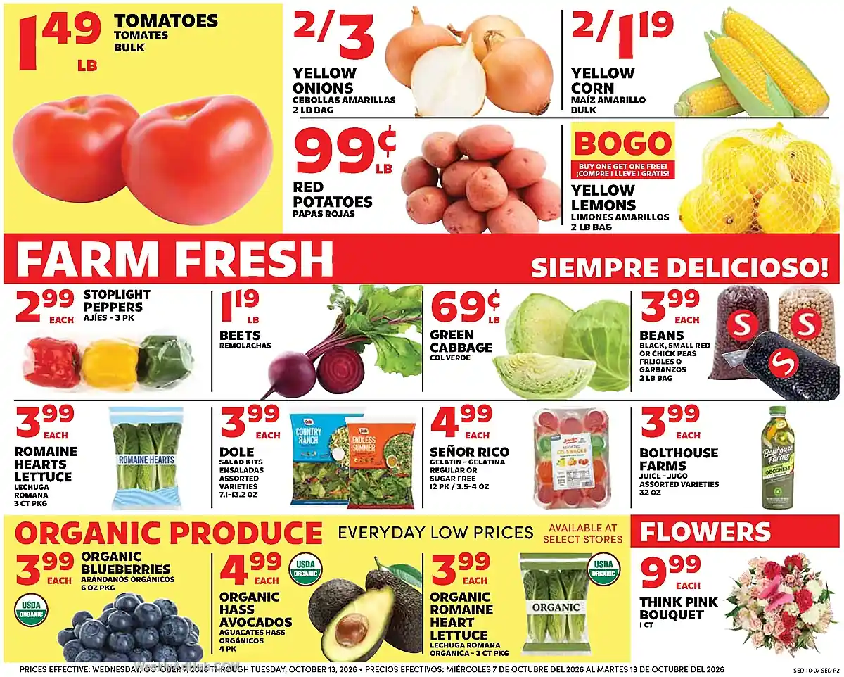Sedano's Ad This Week (10/7/26 - 10/13/26) - Page 2 Sedano's Ad This Week (10/7/26 - 10/13/26) - Page 2