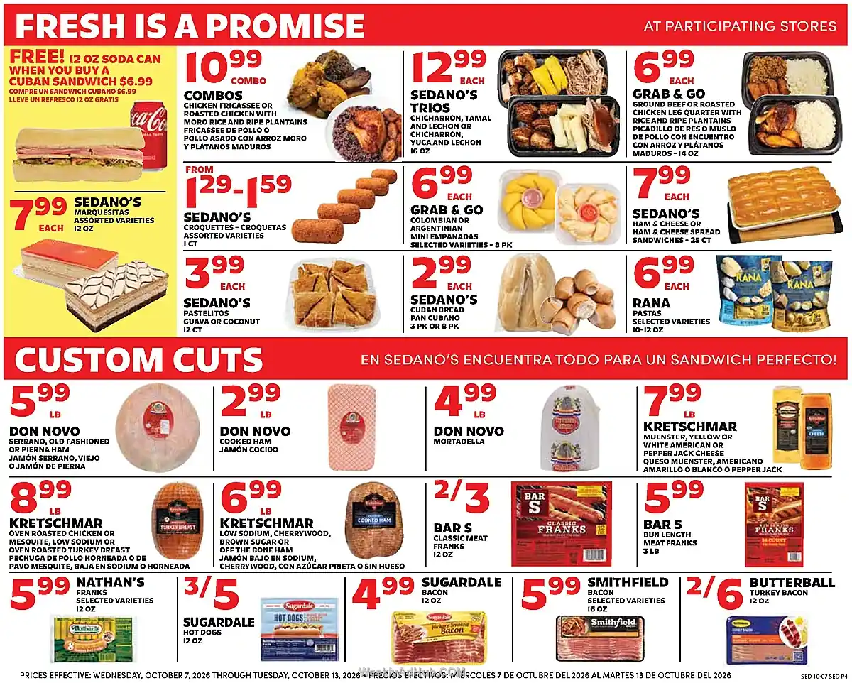 Sedano's Ad This Week (10/7/26 - 10/13/26) - Page 4