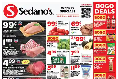 Sedano's Weekly Ad (10/14/26 - 10/20/26)