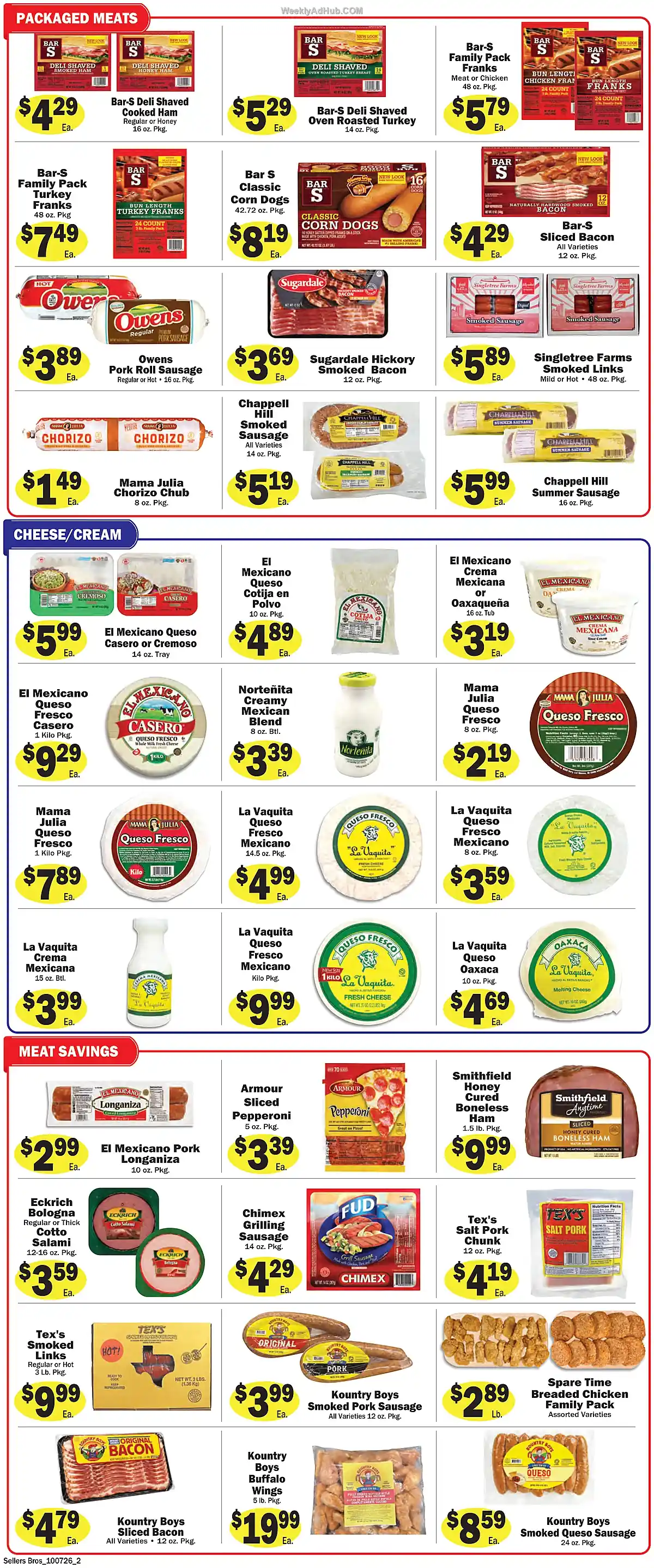 Sellers Bros. Ad This Week (10/7/26 - 10/13/26) - Page 2