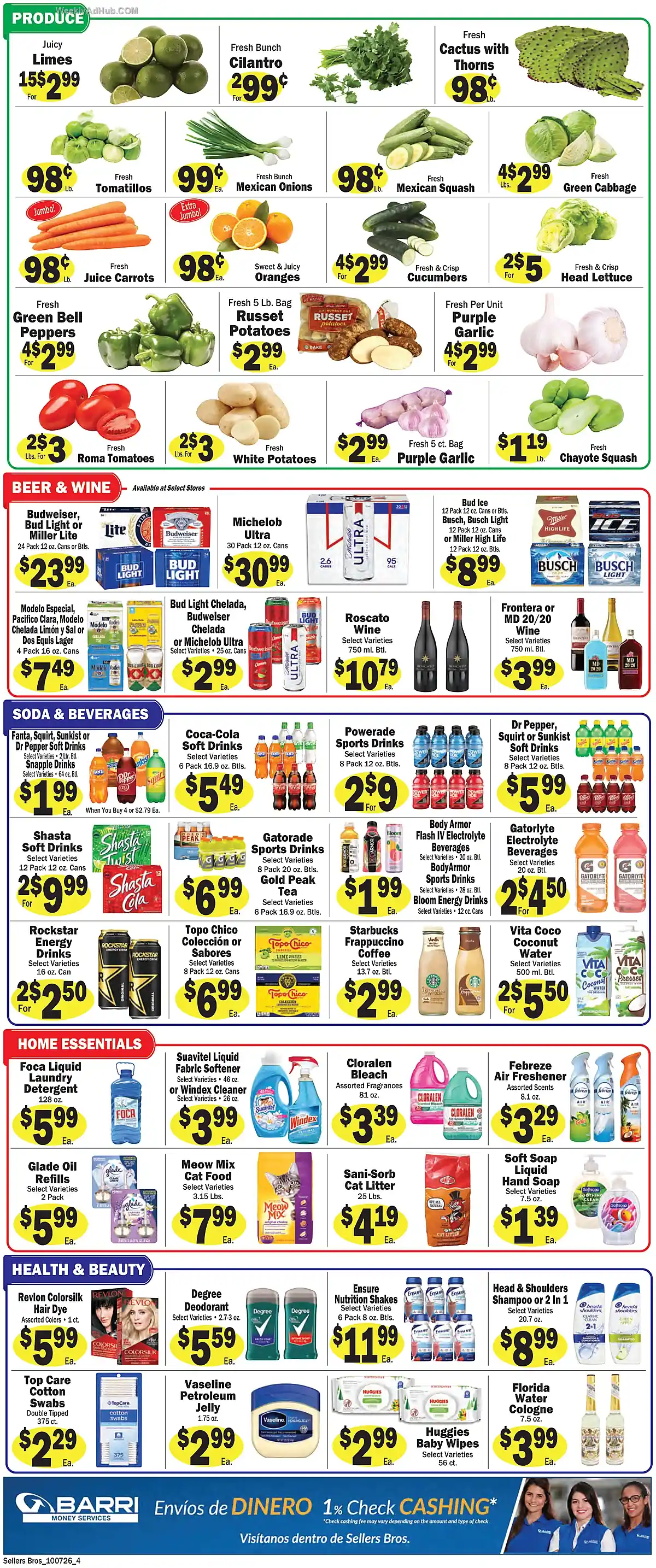 Sellers Bros. Ad This Week (10/7/26 - 10/13/26) - Page 4