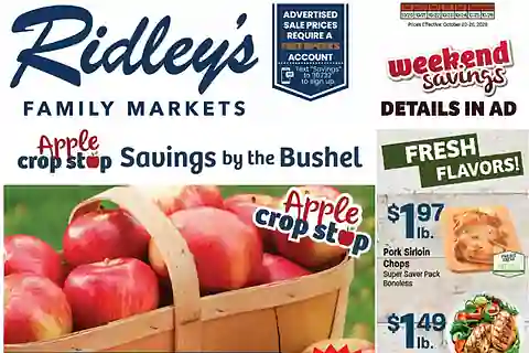 Ridley's Weekly Ad (10/20/26 - 10/26/26) Preview!