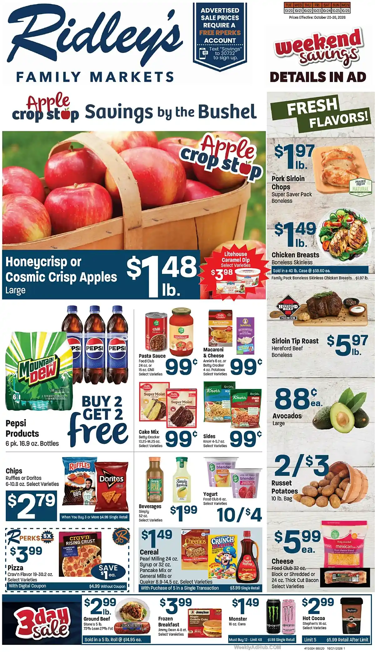 Ridley's Ad Next Week (10/20/26 - 10/26/26) Preview - Page 1