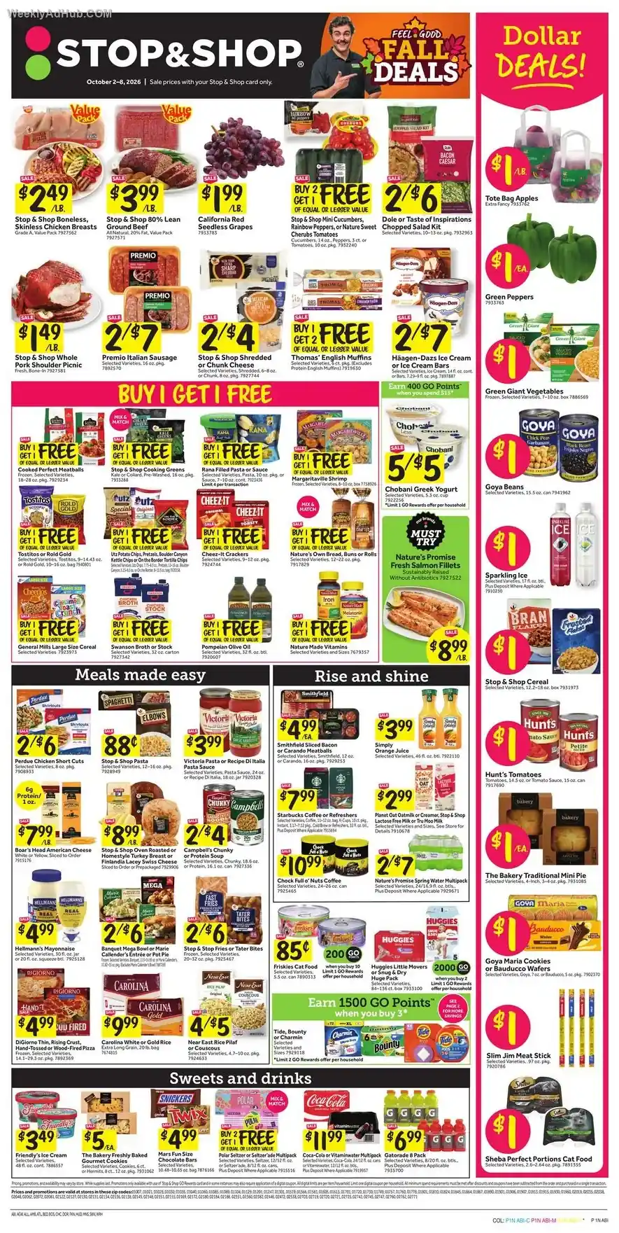 Stop and Shop Ad This Week (10/2/26 - 10/8/26) - Page 1
