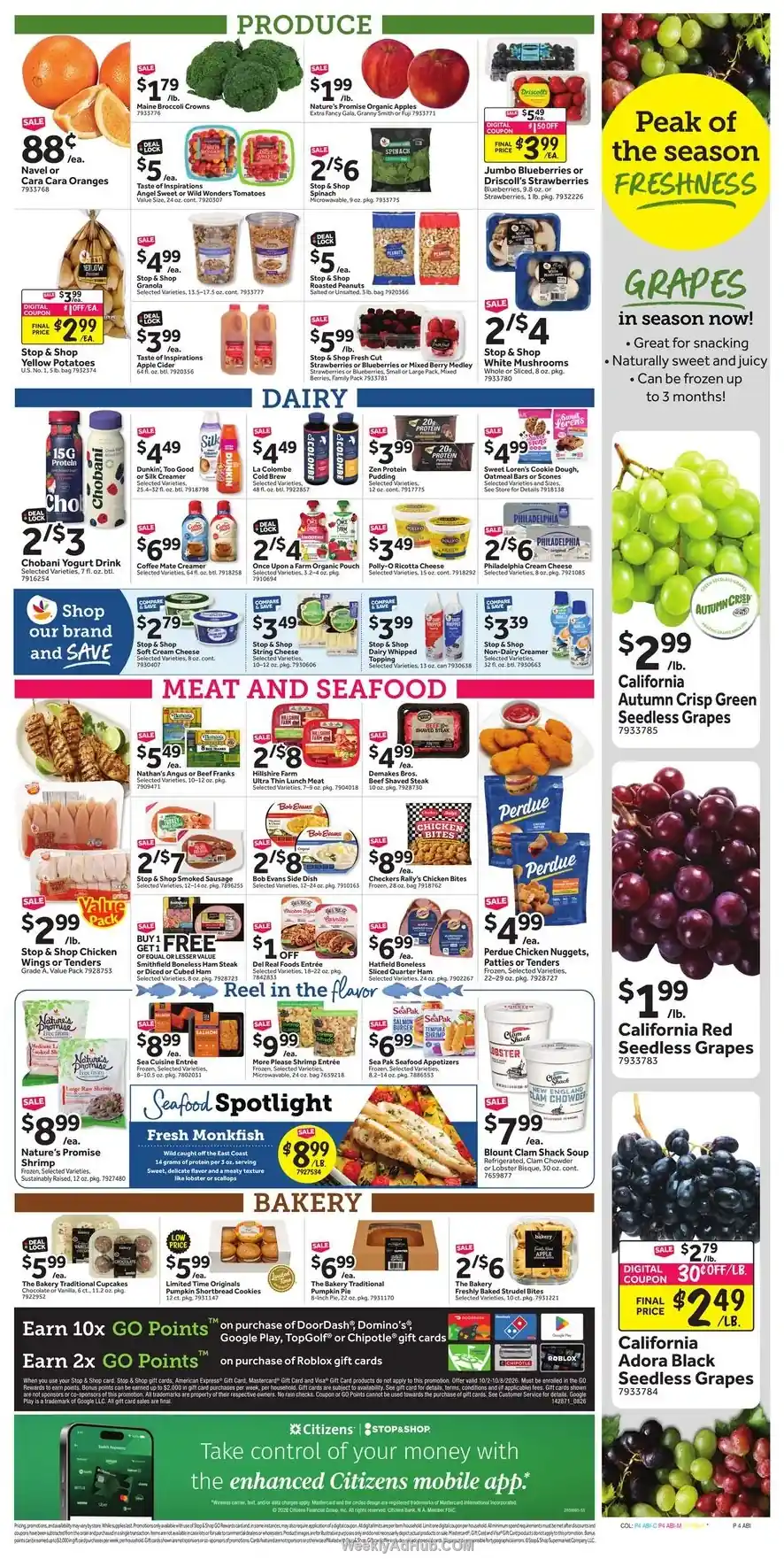 Stop and Shop Ad This Week (10/2/26 - 10/8/26) - Page 8 Stop and Shop Ad This Week (10/2/26 - 10/8/26) - Page 8