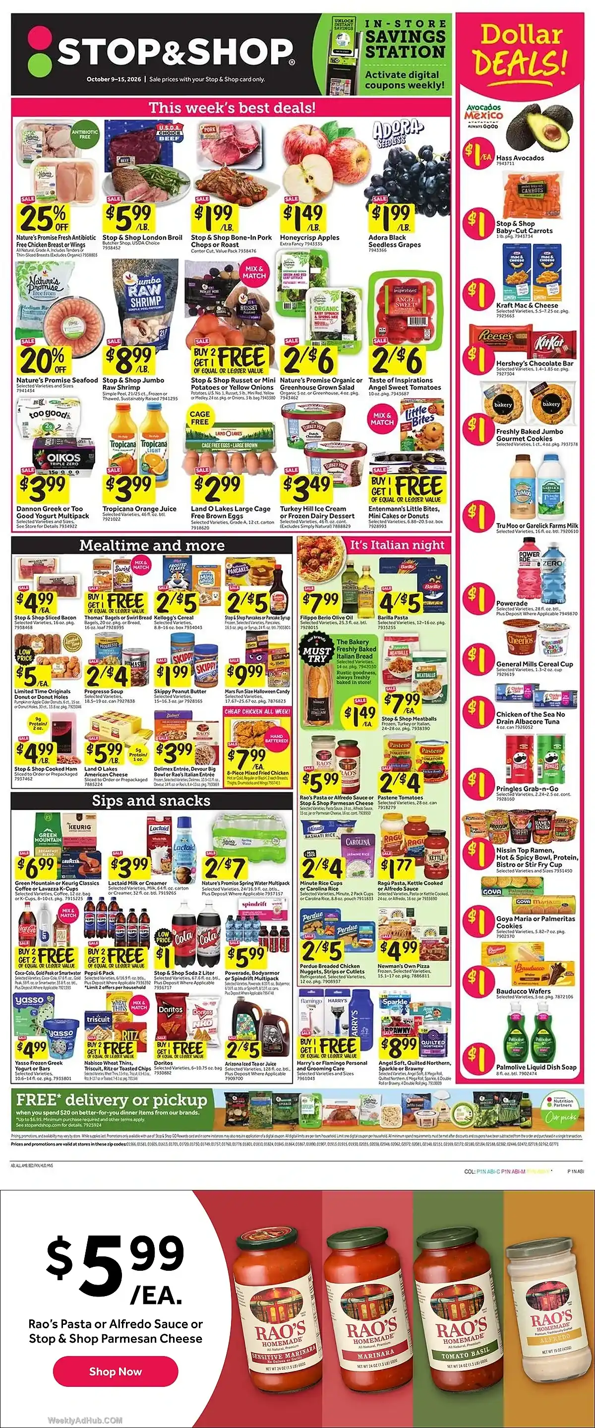 Stop and Shop Ad This Week (10/9/26 - 10/15/26) - Page 1