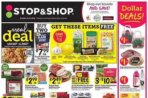 Stop and Shop Weekly (10/16/26 - 10/22/26) Ad