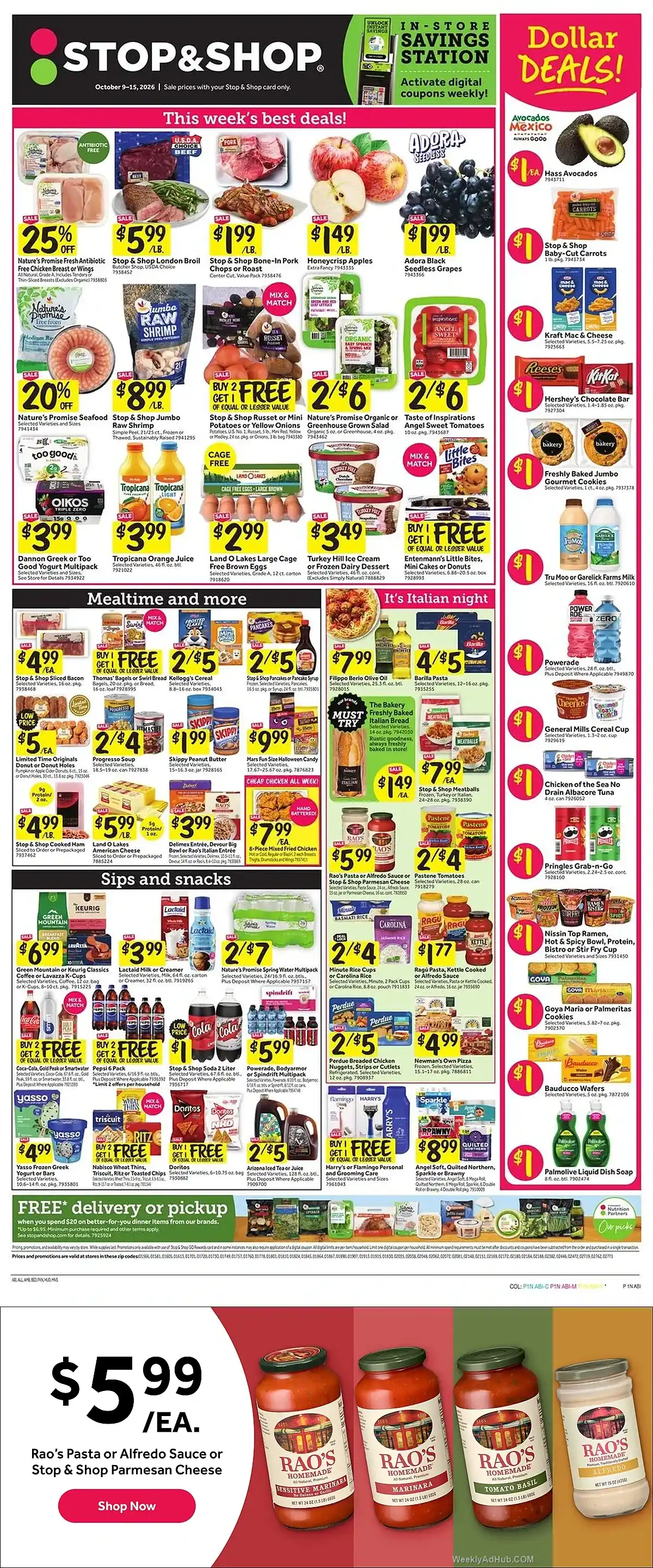 Stop and Shop Ad Next Week (10/9/26 - 10/15/26) Preview - Page 1
