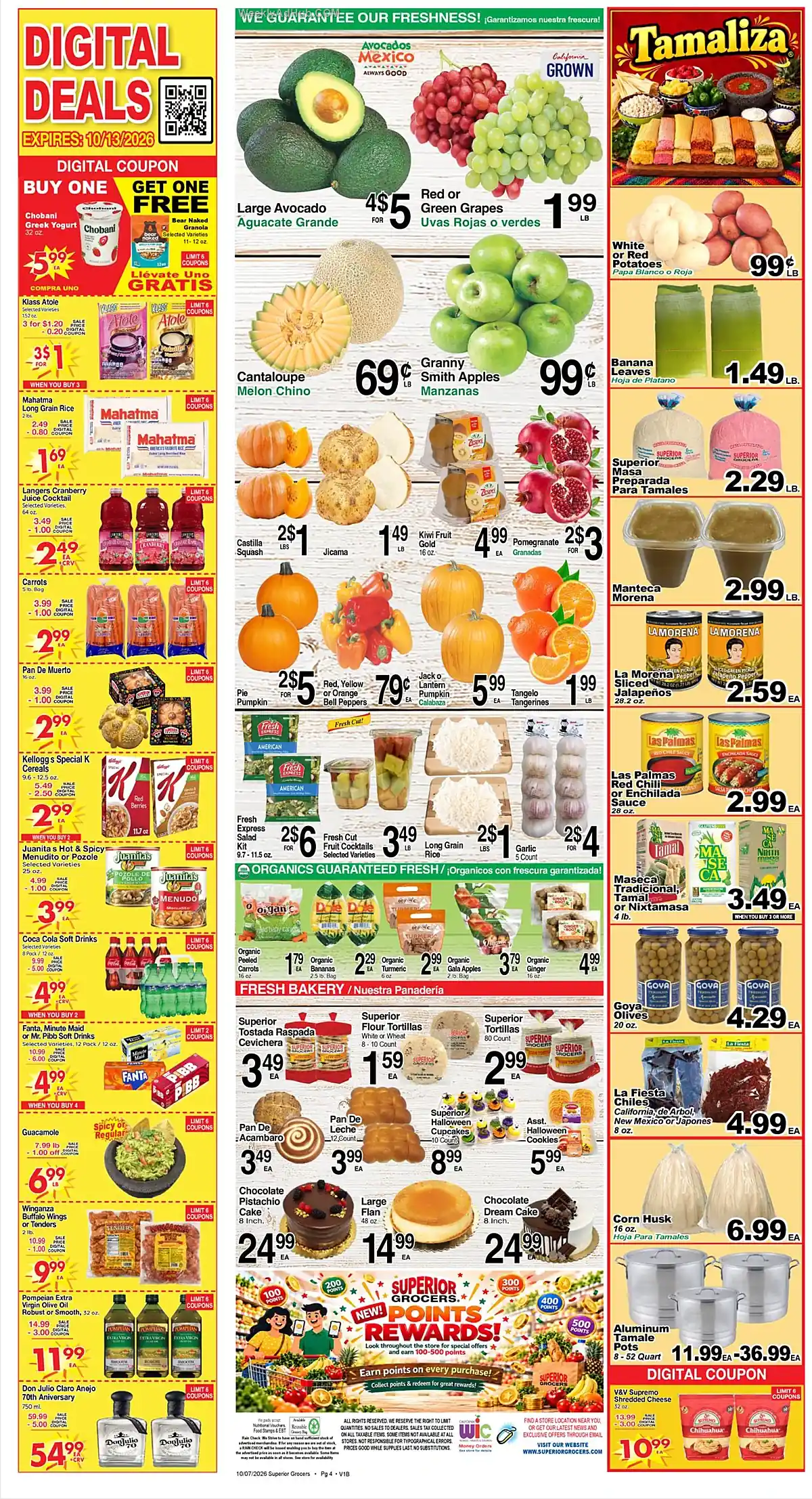 Superior Grocers Ad This Week (10/7/26 - 10/13/26) - Page 4 Superior Grocers Ad This Week (10/7/26 - 10/13/26) - Page 4