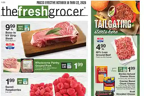 The Fresh Grocer Flyer (10/16/26 - 10/22/26)
