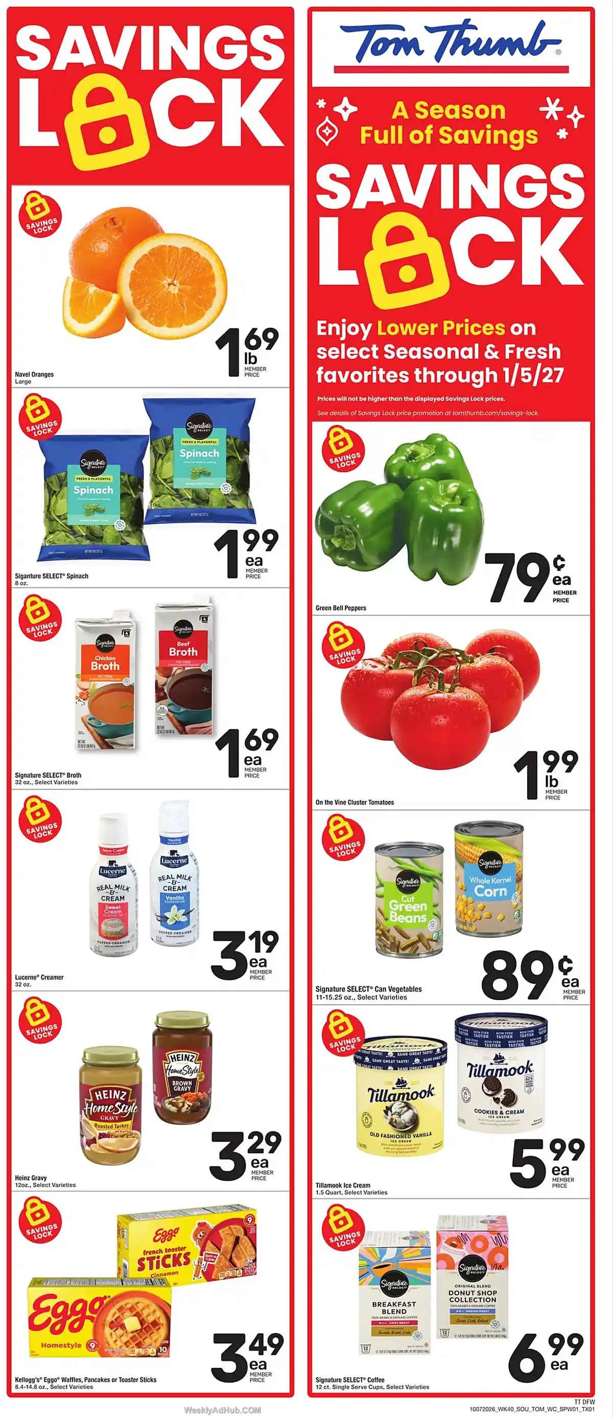 Tom Thumb Ad This Week (10/7/26 - 10/13/26) - Page 1