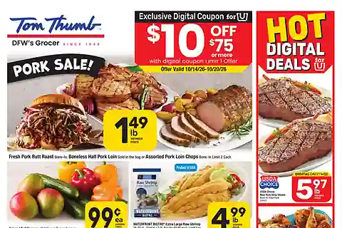 Tom Thumb Weekly Ad (10/21/26 - 10/27/26) Preview