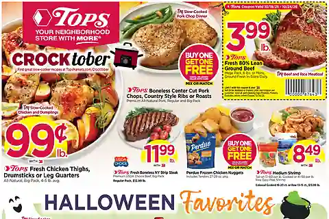 Tops Weekly Ad (10/18/26 - 10/24/26)