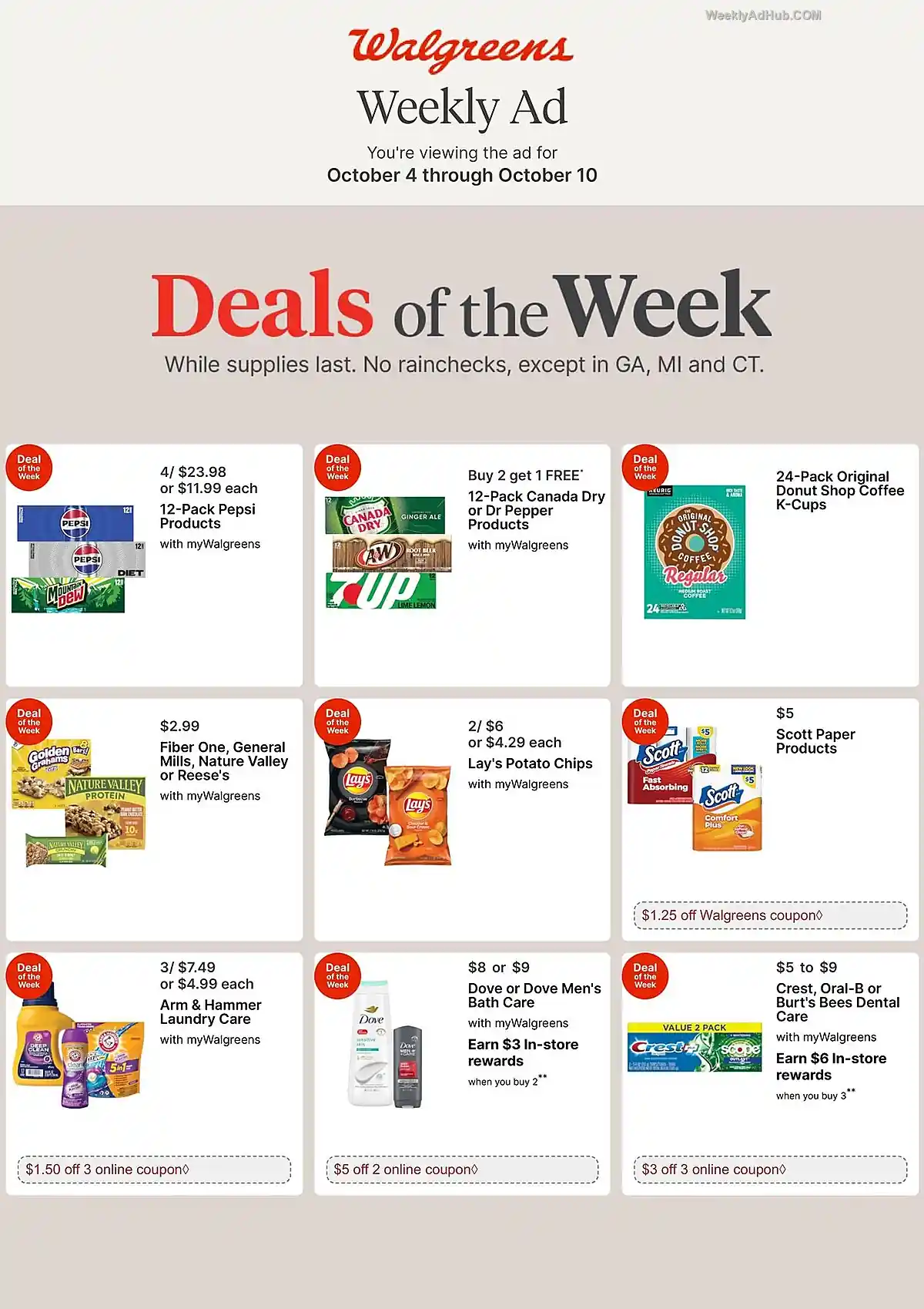Walgreens Ad This Week (10/4/26 - 10/10/26) - Page 1