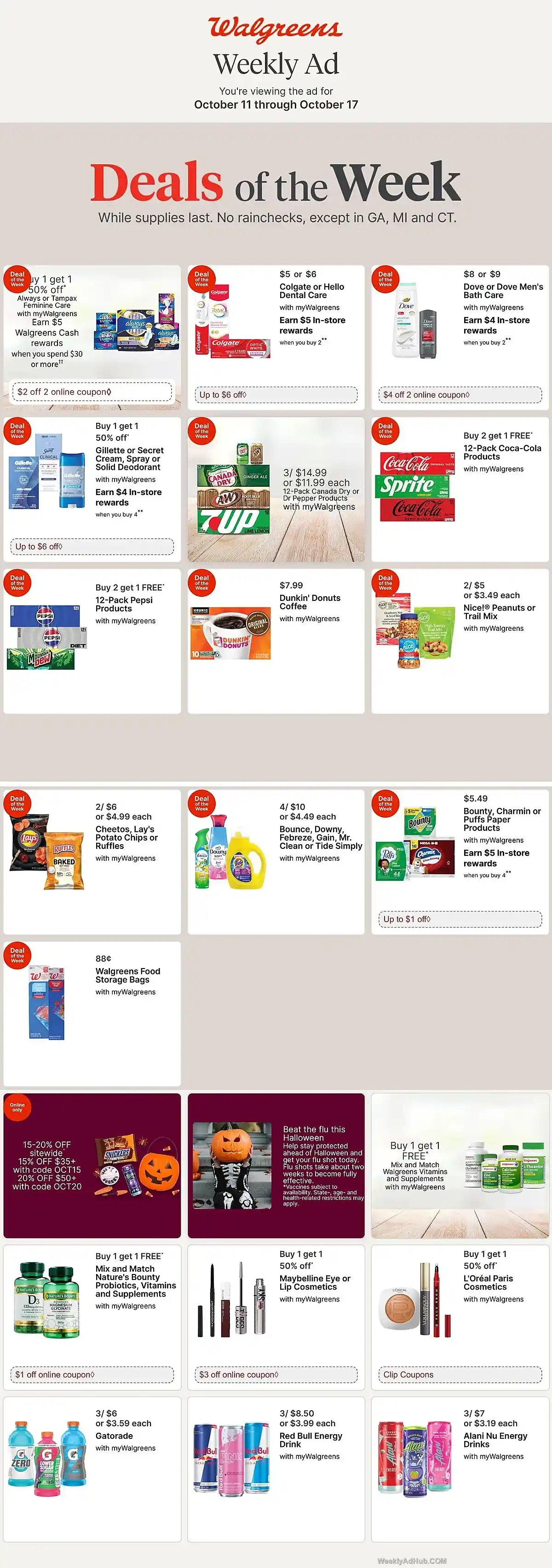 Walgreens Ad Next Week (10/11/26 - 10/17/26) Preview - Page 1 Walgreens Ad Next Week (10/11/26 - 10/17/26) Preview - Page 1