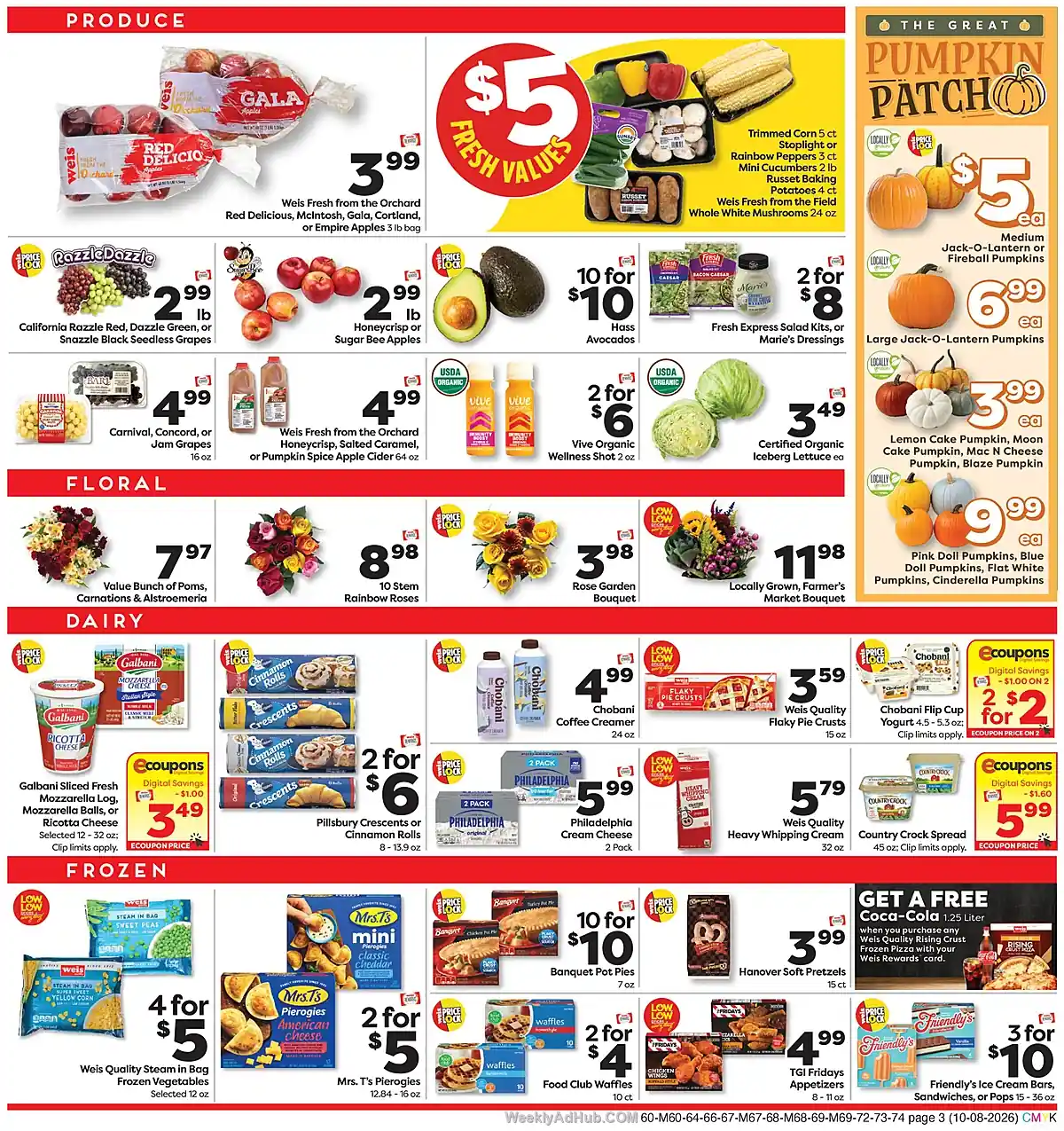 Weis Markets Ad This Week (10/8/26 - 10/14/26) - Page 3 Weis Markets Ad This Week (10/8/26 - 10/14/26) - Page 3