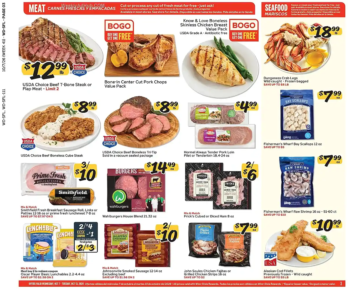 Winn Dixie Ad This Week (10/7/26 - 10/13/26) - Page 3
