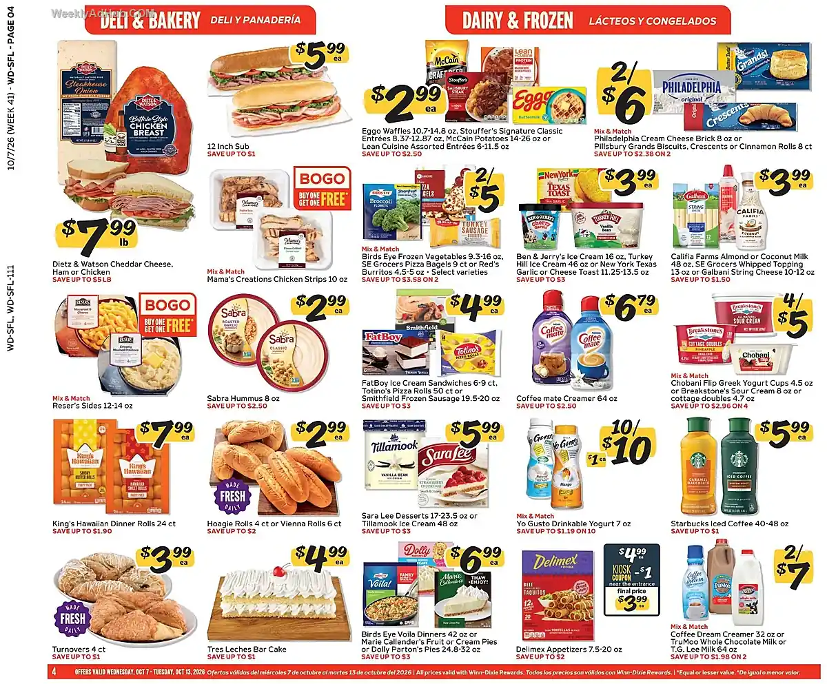 Winn Dixie Ad This Week (10/7/26 - 10/13/26) - Page 4