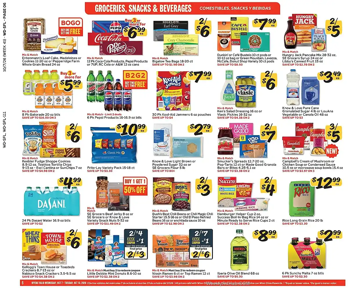 Winn Dixie Ad This Week (10/7/26 - 10/13/26) - Page 6 Winn Dixie Ad This Week (10/7/26 - 10/13/26) - Page 6
