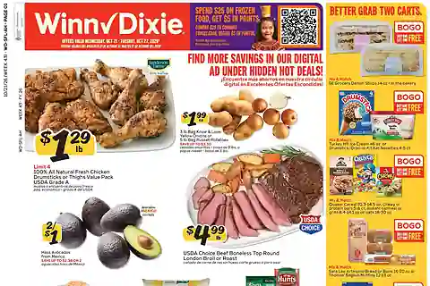 Winn Dixie Ad (10/21/26 - 10/27/26) Weekly Flyer Preview!