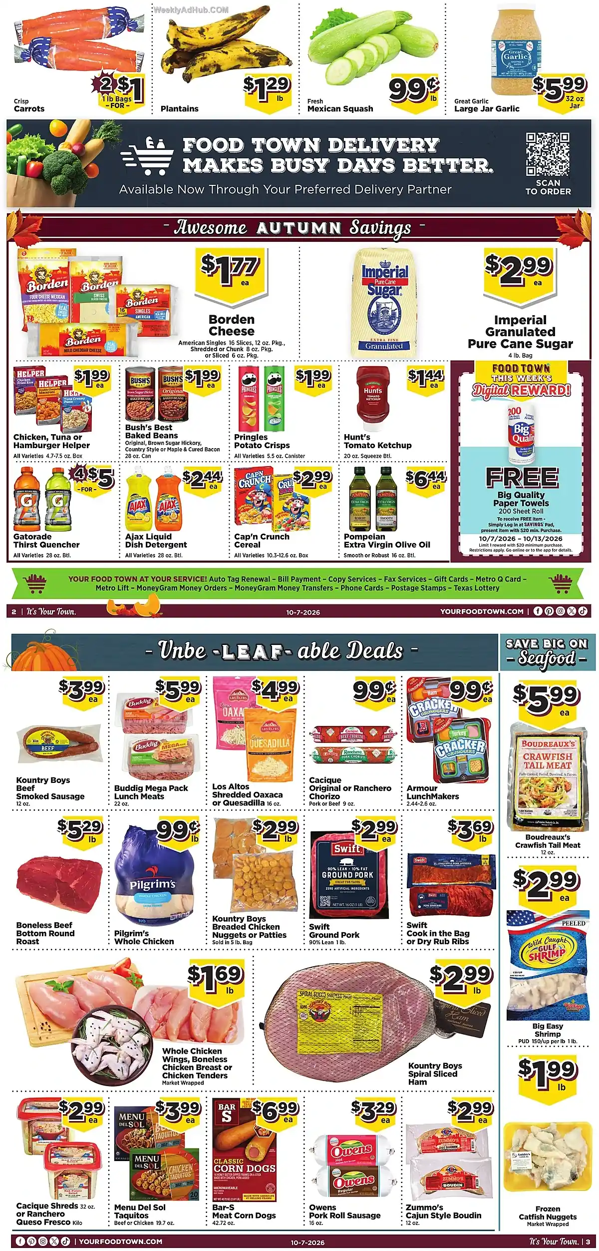 Food Town Ad This Week (10/7/26 - 10/13/26) - Page 2