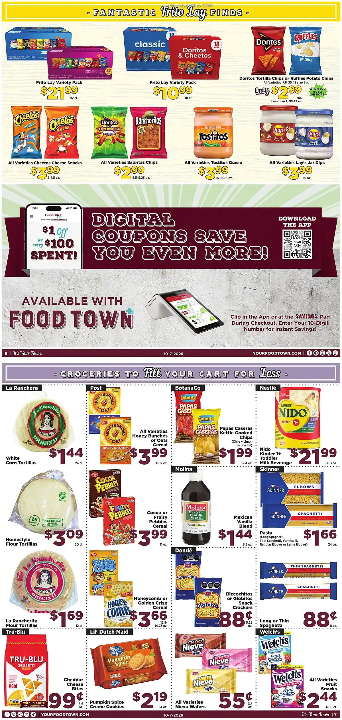 Food Town Ad This Week (10/7/26 - 10/13/26) - Page 4 Food Town Ad This Week (10/7/26 - 10/13/26) - Page 4