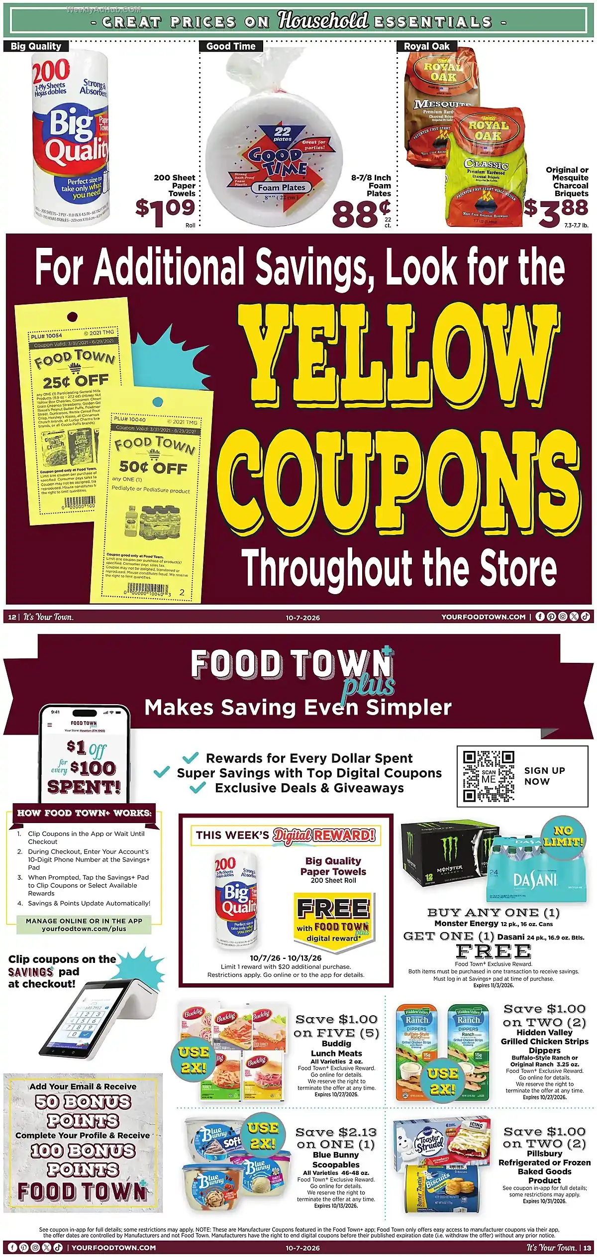 Food Town Ad This Week (10/7/26 - 10/13/26) - Page 7 Food Town Ad This Week (10/7/26 - 10/13/26) - Page 7