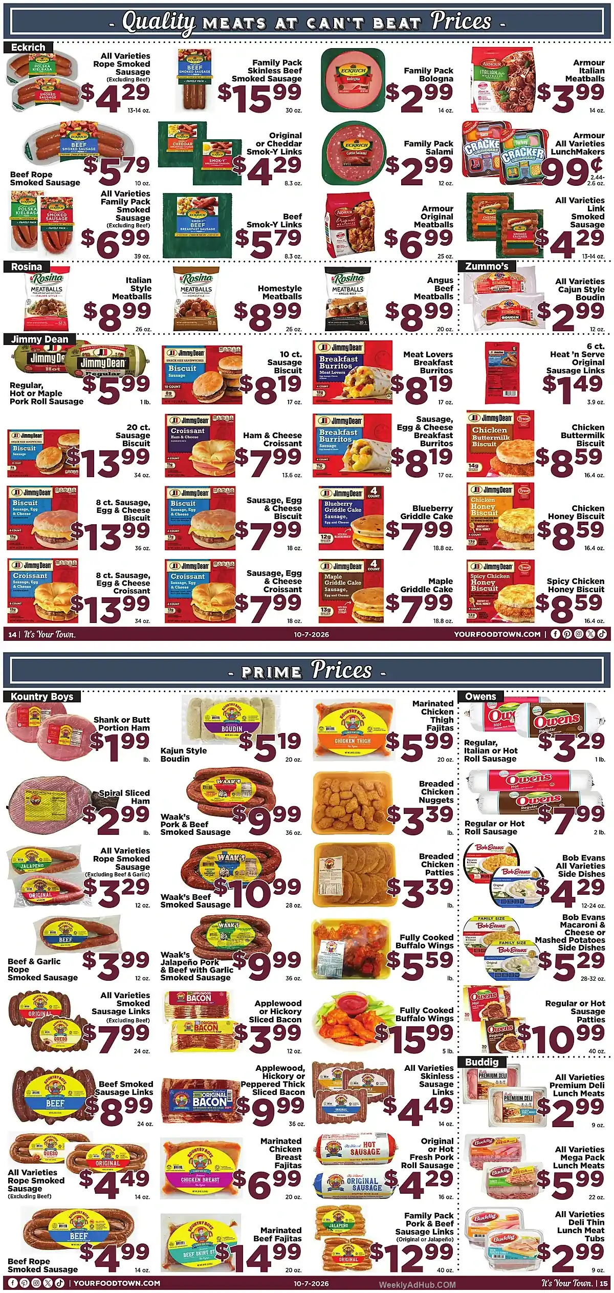 Food Town Ad This Week (10/7/26 - 10/13/26) - Page 8